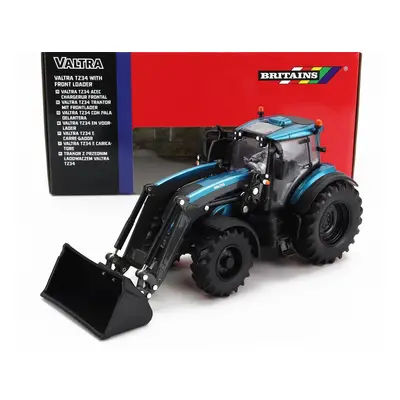 Britains Valtra T234 Tractor With Front Loader 2020 1:32 Modrá Černá