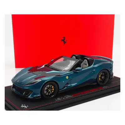 Bbr-models Ferrari 812 Competizione A Spider 2022 - Con Vetrina - With Showcase 1:18 Blu Capri -