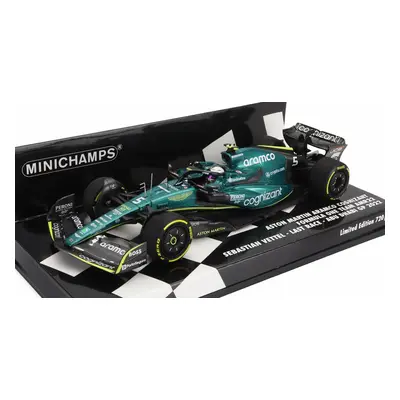 Minichamps Aston martin F1 Amr22 Team Aramco Cognizart N 5 Abu Dhabi Gp Last Race 2022 Sebastian