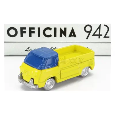 Officina-942 Fiat 600m Camioncino Coriasco 1956 1:76 Žlutá Modrá