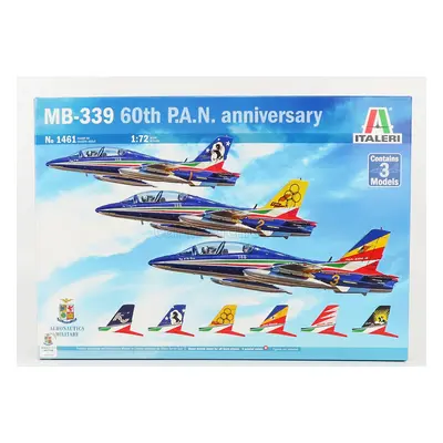 Italeri Aermacchi Set 3x Mb339a Frecce Tricolori - 313th Gruppo Addestramento Acrobatico Italy 1