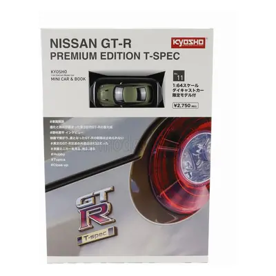 Kyosho Nissan Gt-r (r35) T-spec Coupe 2022 1:64 Green Met