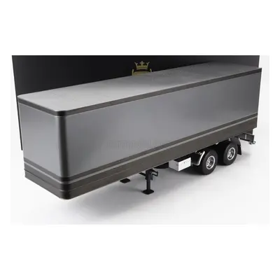 Road-kings Trailer Trailer For Truck - Rimorchio 1:18 Grey