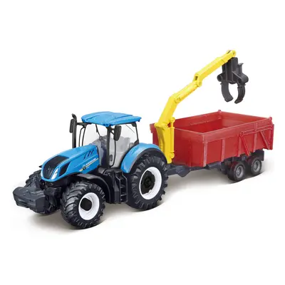 Bburago New Holland T7.315 s drapákem