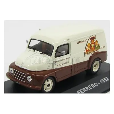 Edicola Fiat 615 Van Ferrero 1952 1:43 Ivory Brown