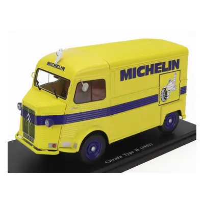 Edicola Citroen Hy Van Michelin 1962 - Without Card Box - Senza Scatola 1:24 Žlutá Modrá