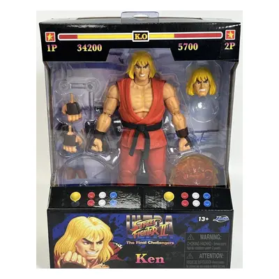 Jada Figures Ken - Ultra Street Fighter Ii - The Final Challengers - Cm. 15.5 - Action Figure 1: