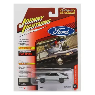 Johnny lightning Ford usa Mustang Svo Coupe 1986 1:64 Silver