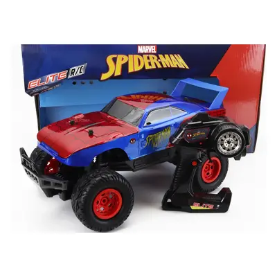 Jada Dodge Charger Daytona Spiderman Marvel 1969 1:12 Modrá Červená