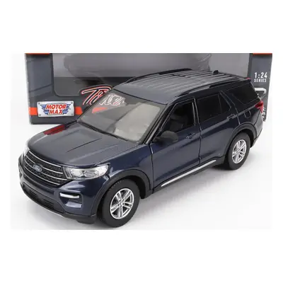 Motor-max Ford usa Explorer Xlt 2022 1:24 Blue