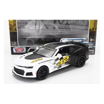 Motor-max Chevrolet Camaro Zl1 N 42 Racing 2017 1:24 Bílá Černá