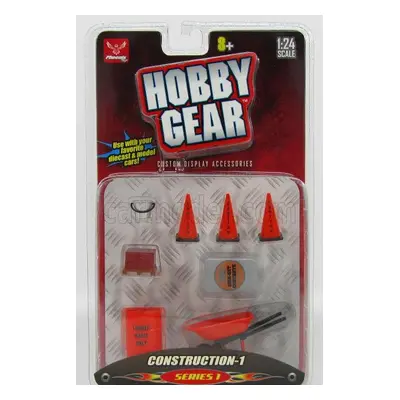 Hobby gear Accessories Set Costruzioni Edili - Building Constructions Zone 1:24 Oranžově Šedá