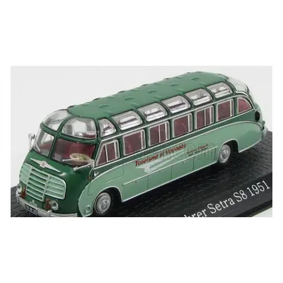 Edicola Setra Kassbohrer S8 Autobus Tourisme Et Voyages 1951 - Damage Display Box 1:72 2 Tóny Ze