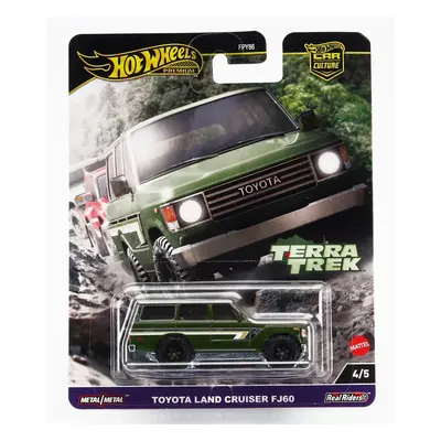 Mattel hot wheels Toyota Land Cruiser Fj60 1982 1:64 Zelená