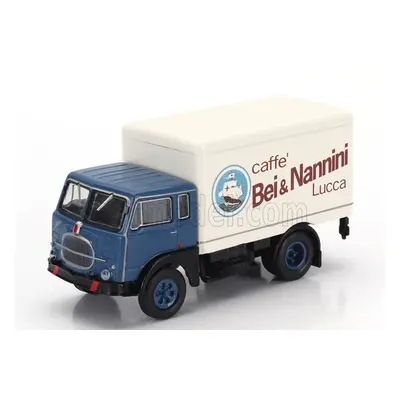 Brekina plast Fiat 642 Truck Cassonato Caffe Bei & Nannini 1962 1:87 Modrá Bílá