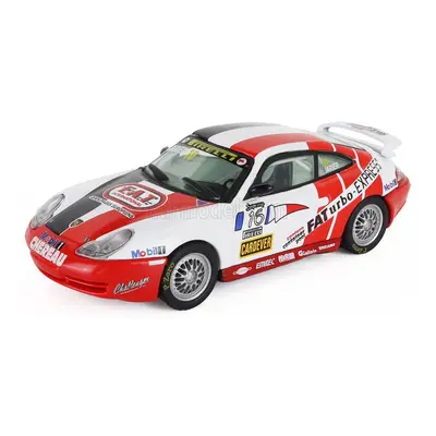 Edicola Porsche 911 996 Gt3 Team Chereau N 16 Pirelli Supercup 1999 Jean Pierre Jarier 1:43 Bílá