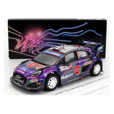 Spark-model Ford england Puma Rally1 Team Ford World Rally M-sport N 7 4th Rally Sardinia Italy 