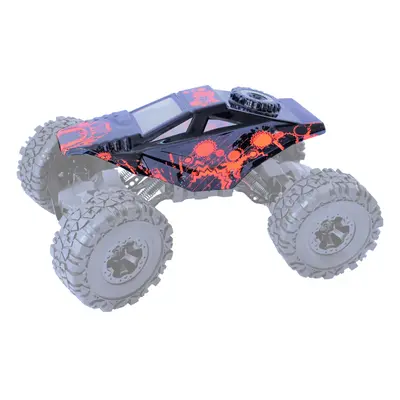 Karoserie pro RC auto Crawler 4WD RTR, červenočerná