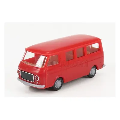 Brekina plast Fiat 238 Minibus 1969 1:87 Red