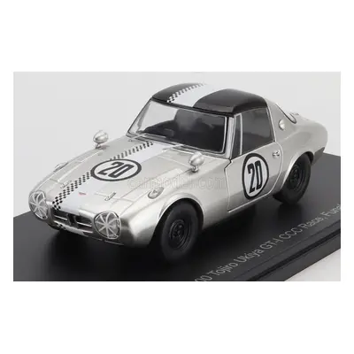 Edicola Toyota 800 Sports Gt-i N 20 Ccc Race Funabashi Circuit 1965 Tojiro Ukiya 1:24 Stříbrná B