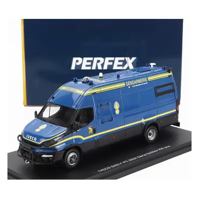 Perfex Iveco fiat Daily Van Long Gendarmerie Pc Police 2024 1:43 Modrá Žlutá