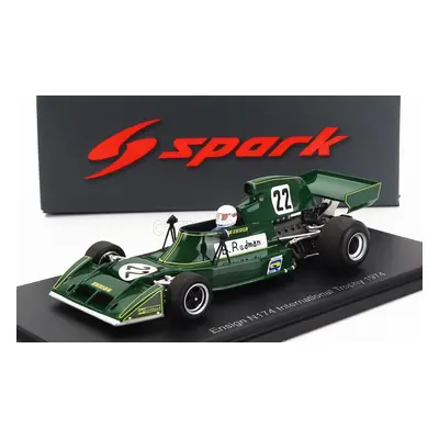 Spark-model Ensign F1 N174 N 22 International Trophy 1974 Brian Redman 1:43 Zelená