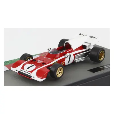 Edicola Ferrari F1 312b2 N 7 Season 1972 Mario Andretti 1:43 Červená Bílá