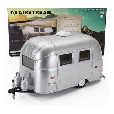 Greenlight Trailer Roulotte Caravan Airstream Bambi 1960 1:24 Matt Silver