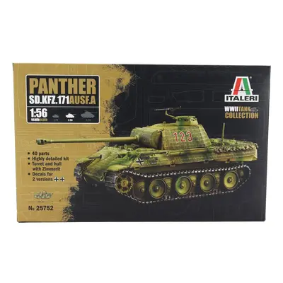 Italeri Tank Sd.kfz. 171 Panther Ausf.a Military 1945 1:56 /