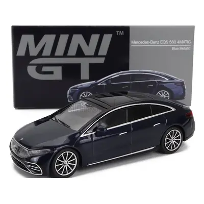 Truescale Mercedes benz Eqs 580 4matic Lhd 2022 1:64 Blue Met