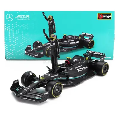 Bburago Mercedes gp F1 W14 Team Mercedes-amg Petronas Formula One N 44 Season 2023 Lewis Hamilto