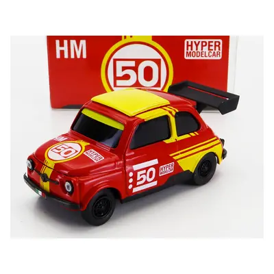 Brumm Fiat 500 Brums N 50 Hm Hyper Modelcar 2024 1:43 Červená Žlutá Černá