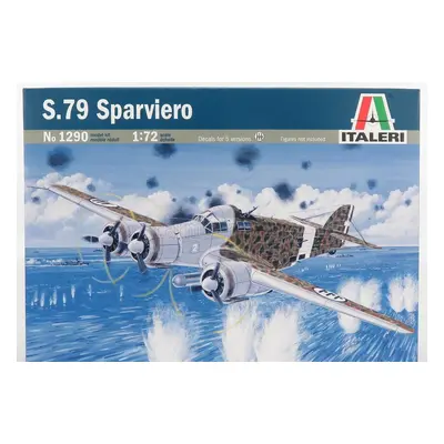 Italeri Savoia marchetti S.79 Sparviero Airplane Military 1942 1:72 /