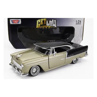 Motor-max Chevrolet Bel Air 1955 1:24 Zlatá Černá