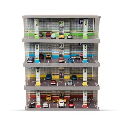 Atlantic Vetrina display box Diorama Parcheggio 4 Piani - Parking 4 Floor - Cars Not Included - 