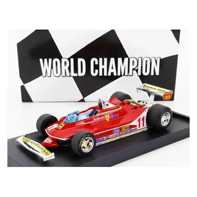 Brumm Ferrari F1 312t4 N 11 World Champion Winner Monza Italy Gp 1979 Jody Scheckter 1:43 Red