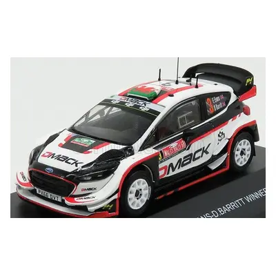 Minipartes Ford england Fiesta Wrc N 3 Winner Rally Wales 2017 E.evans - D.barritt 1:43 Bílá Čer