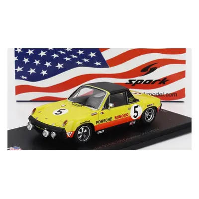 Spark-model Porsche 914/6 N 5 24h Daytona 1971 J.duval - G.nicholas - B.bailey 1:43 Žlutá Červen