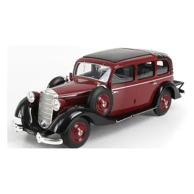 Triple9 Mercedes benz 260d Pullman Landaulet Semiconvertible Closed 1936 1:18 Burgundská Černá