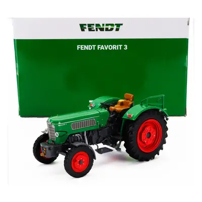 Ros-model Fendt Favorit 3 2wd Tractor 1964 1:32 Zelená Červená