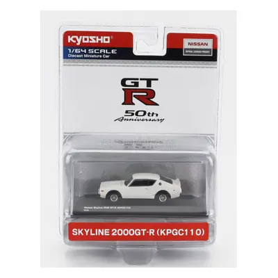 Kyosho Nissan Skyline 2000 Gt-r (kpgc110) 1973 1:64 Bílá