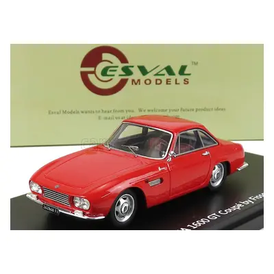 Esval model Osca 1600gt Fissore Coupe 1963 1:43 Red