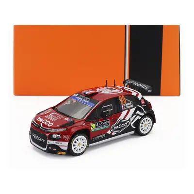 Ixo-models Citroen C3 Rally2 Team Aec Dg Sport N 20 8th Rally Montecarlo 2024 Yohan Rossel - Arn