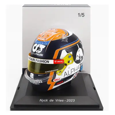 Spark-model Bell helmet F1 Casco Helmet At04 Team Alpha Tauri N 21 Season 2023 Nyck De Vries 1: