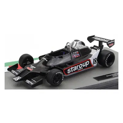 Edicola Shadow F1 Dn9 N 18 Season 1979 Elio De Angelis 1:43 Černá Stříbrná