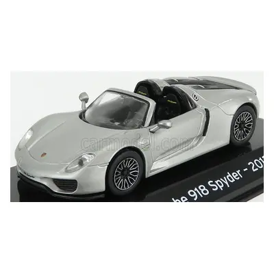 Edicola Porsche 918 Spyder 2013 - Con Vetrina - With Showcase 1:43 Silver