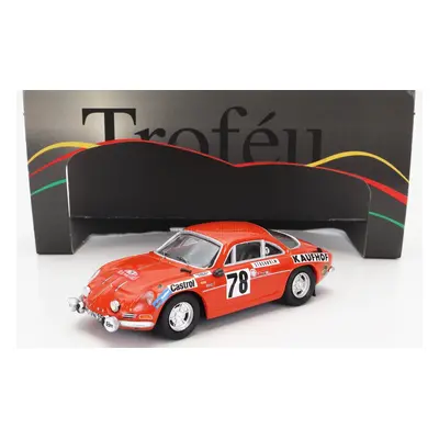 Trofeu Renault Alpine A110 N 78 Rally Montecarlo 1975 F.von Der Leyen - P.diekmann 1:43 Tmavě Or