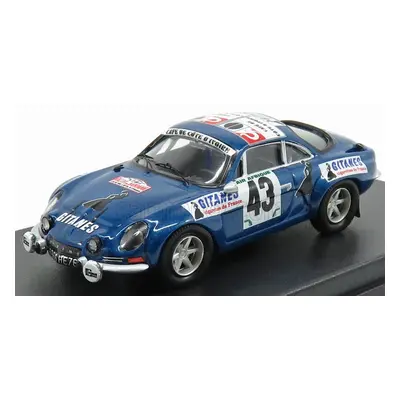 Trofeu Renault Alpine A110 N 43 Rally Bandama 1974 S.mehta - M.doughty 1:43 Blue Met