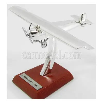 Edicola Fokker F Iii Airplane 1920 - 5cm X 8.5cm 1:200 Chrome