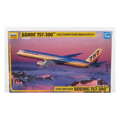 Zvezda Boeing 757-300 Airplane Civil Airliner 1982 1:144 /